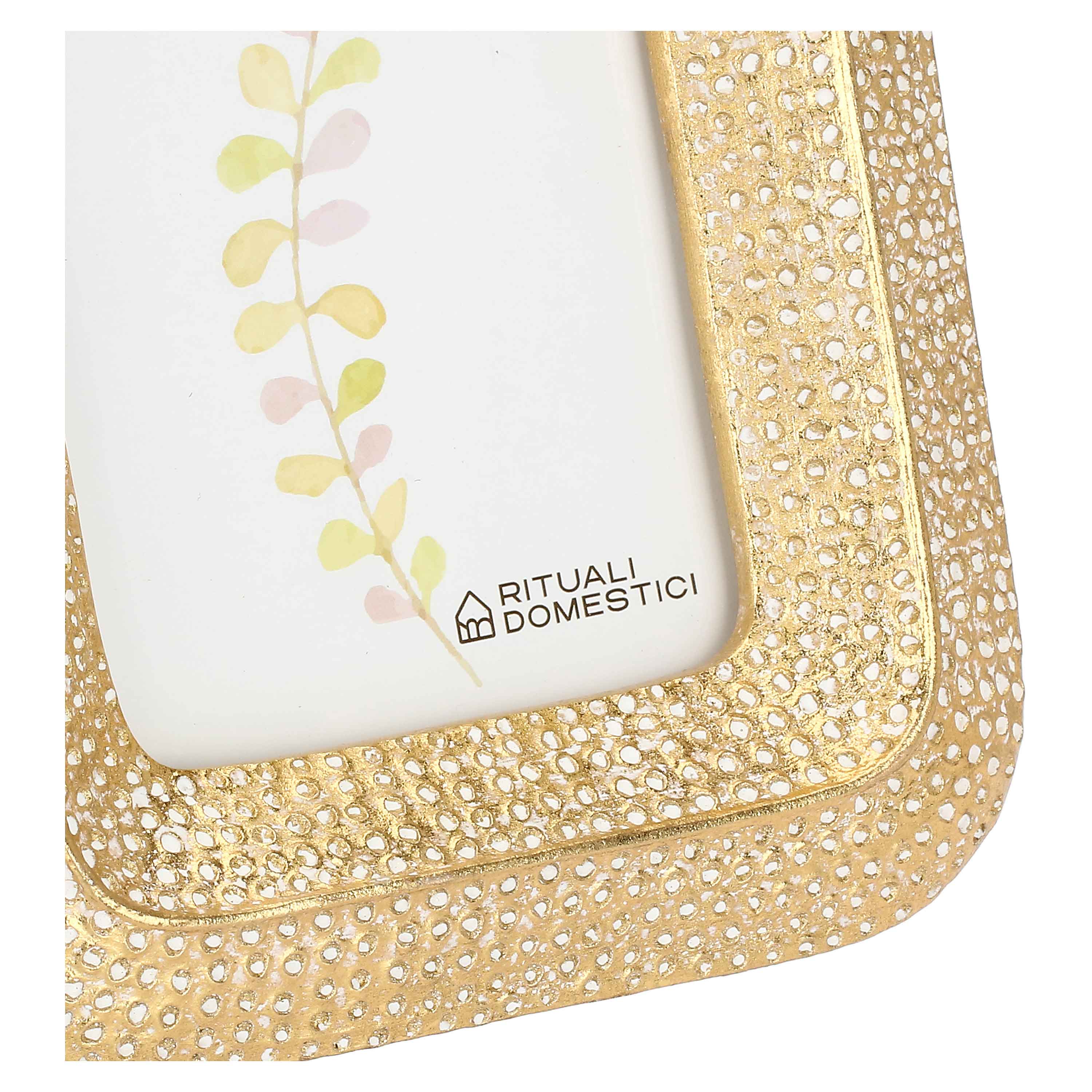 Portafoto Bottoni, Tiguardo - Resina, 16,6x2,7x21,7 cm