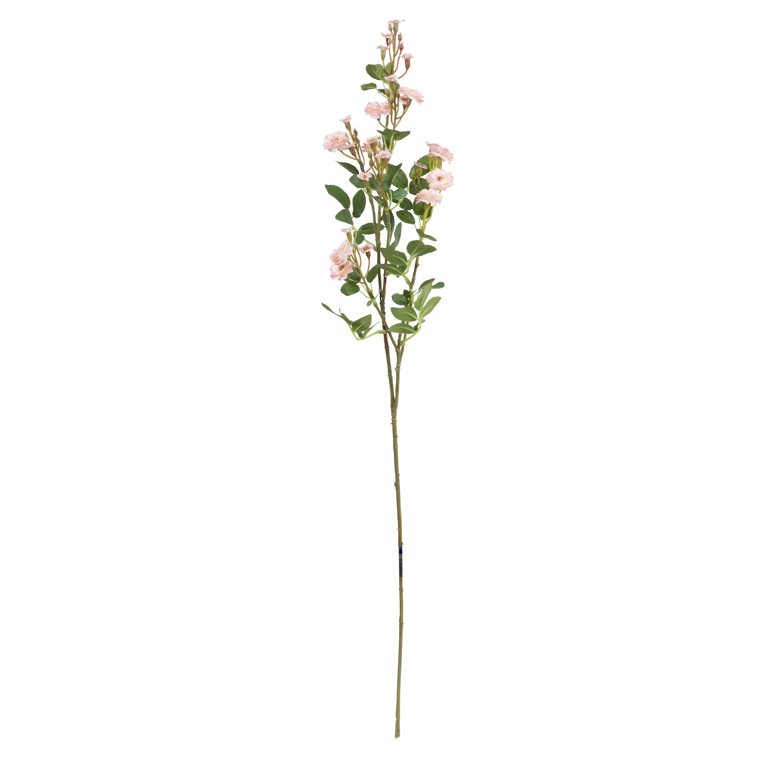Set da 12, Rosellina Ramificata Rosa, Fiorile - Poliestere, ferro, 77 cm