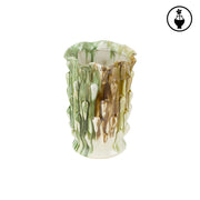 Vaso Gocce S, Reginaldo - Terracotta, 19x19x27 cm