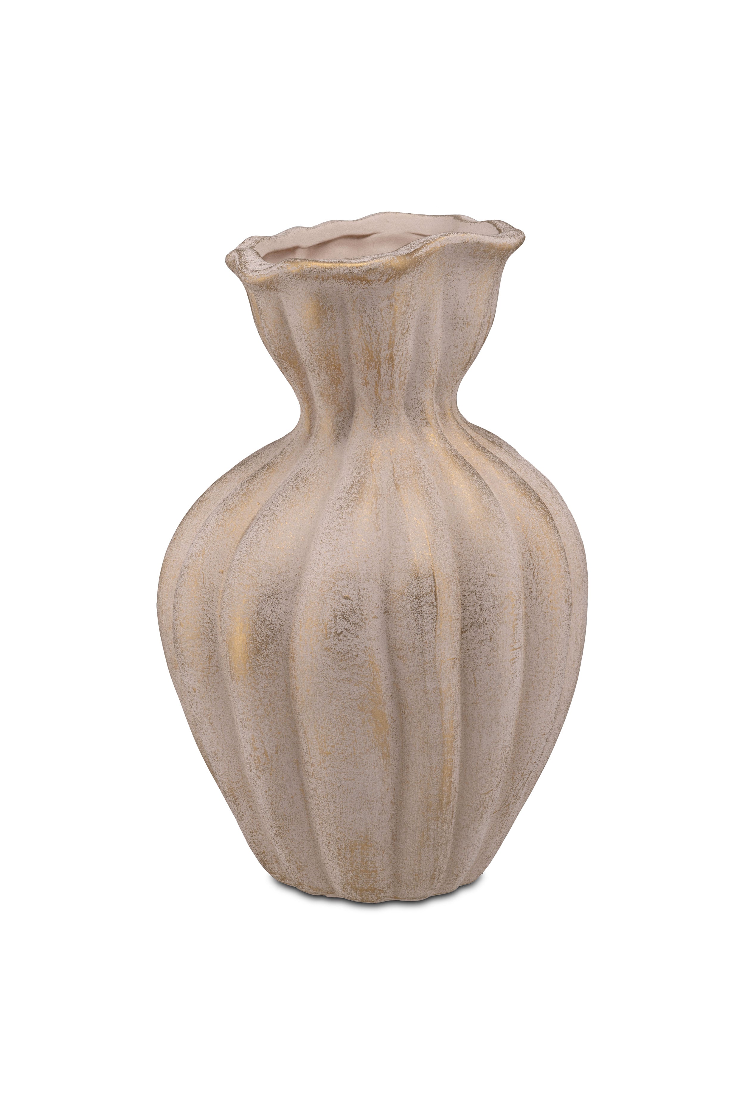 Set da 2, Vaso Alto, Venere - Cemento, 18,5x18,5x28 cm