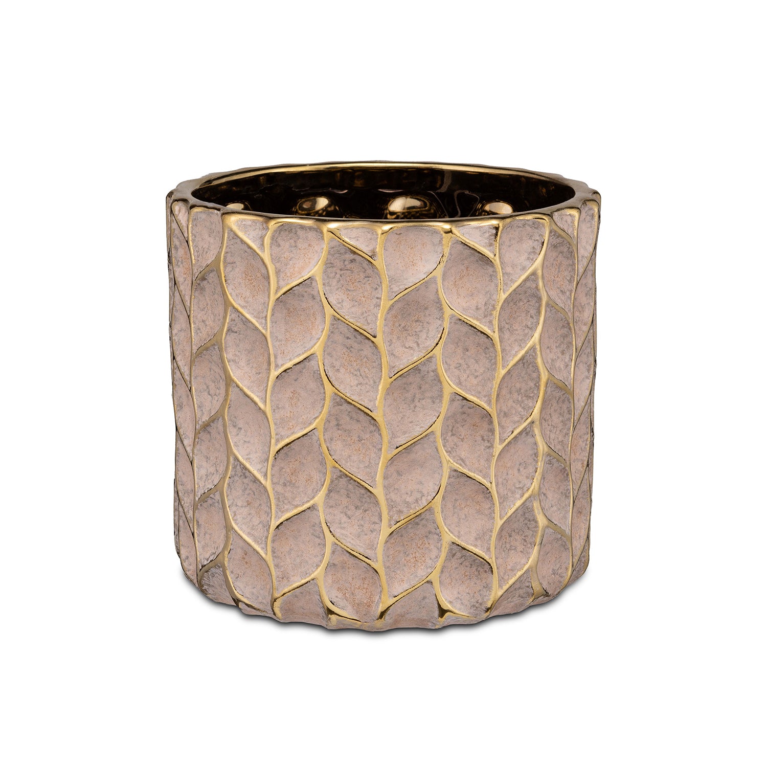 Cachepot M, Treccioro - Stoneware, 16x16x14,5