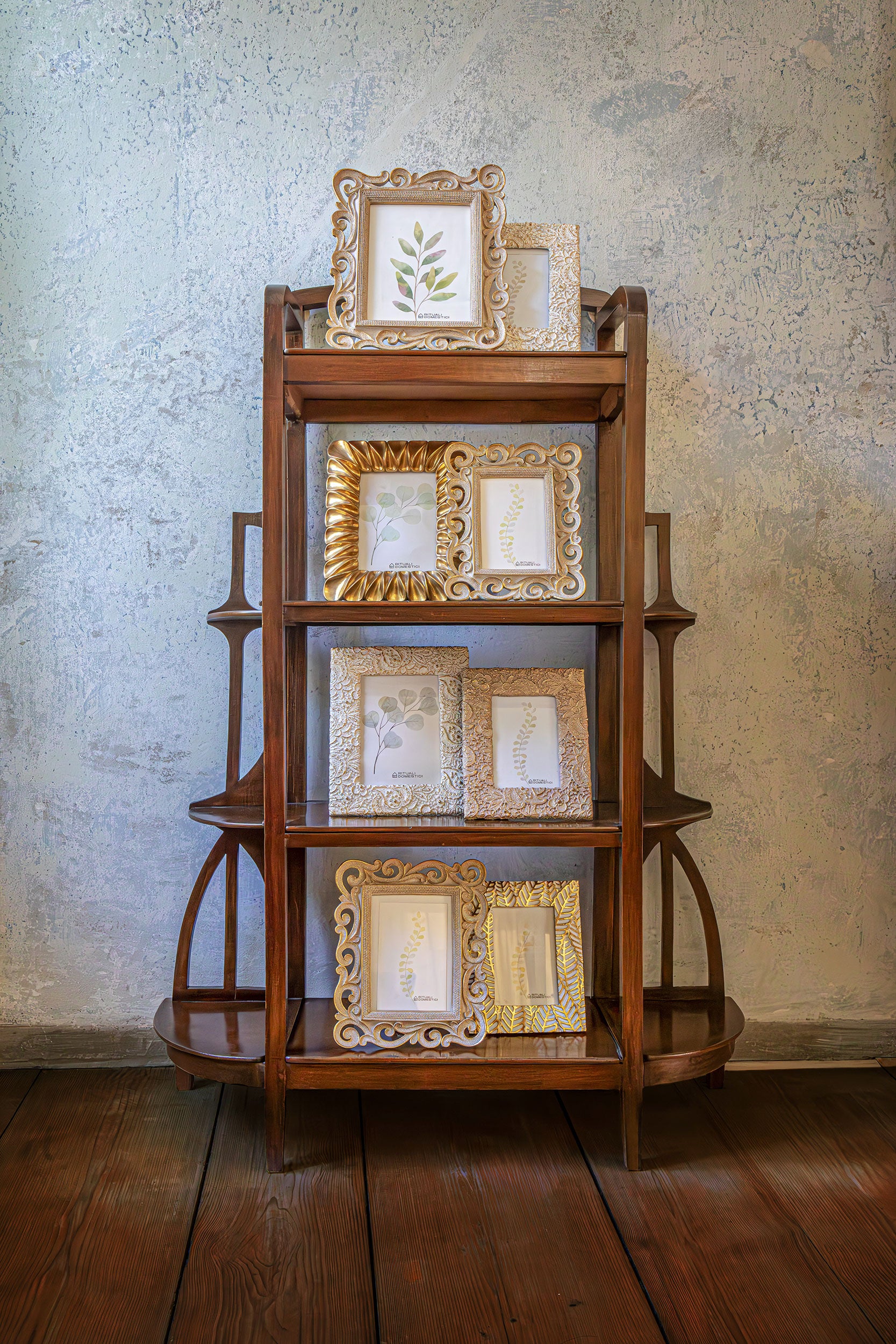 Portafoto Arabesco, Tiguardo - Resina, 22,4x2,1x27cm