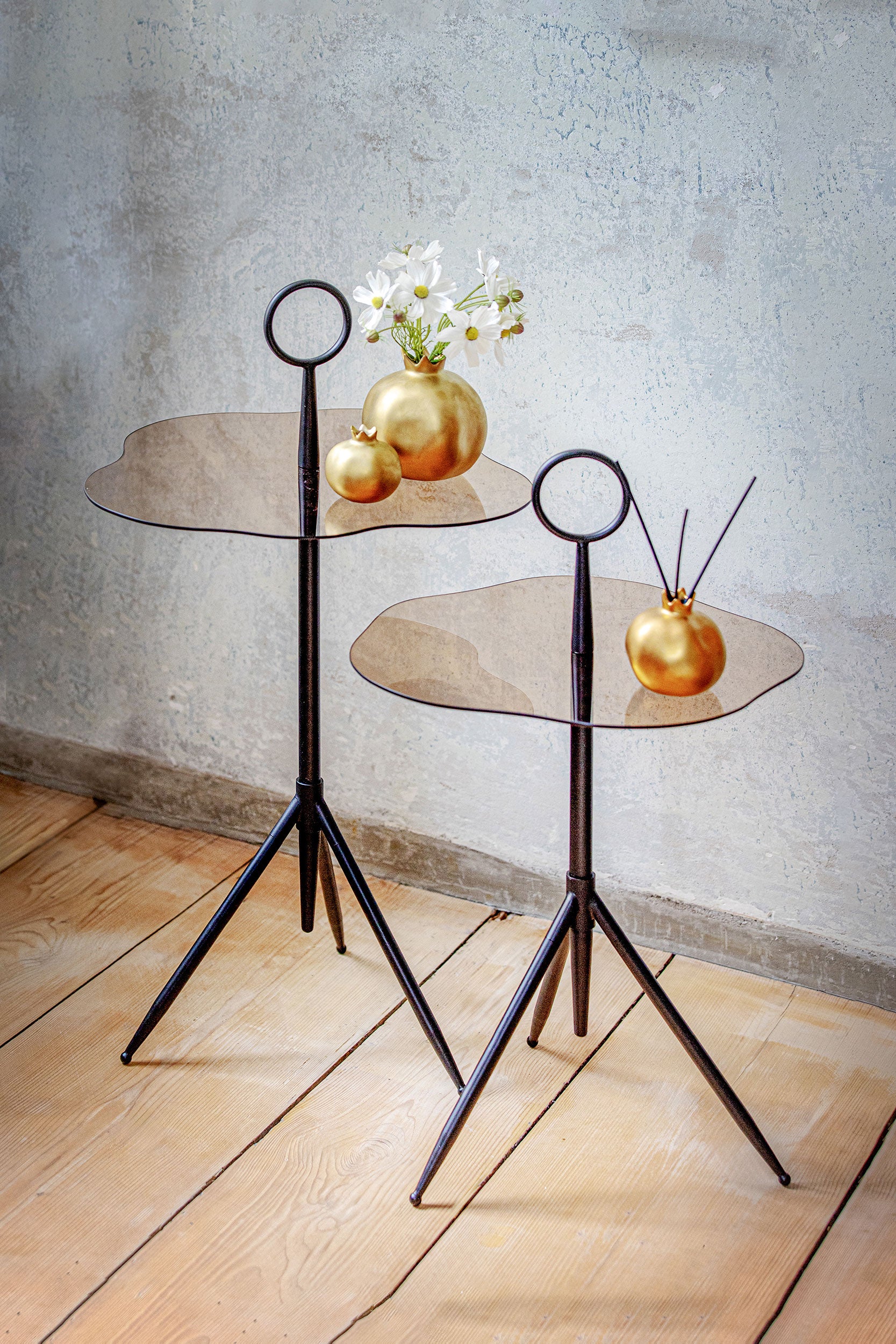 Tavolino Grande, Nuvola - Metallo, 48x46x84 cm