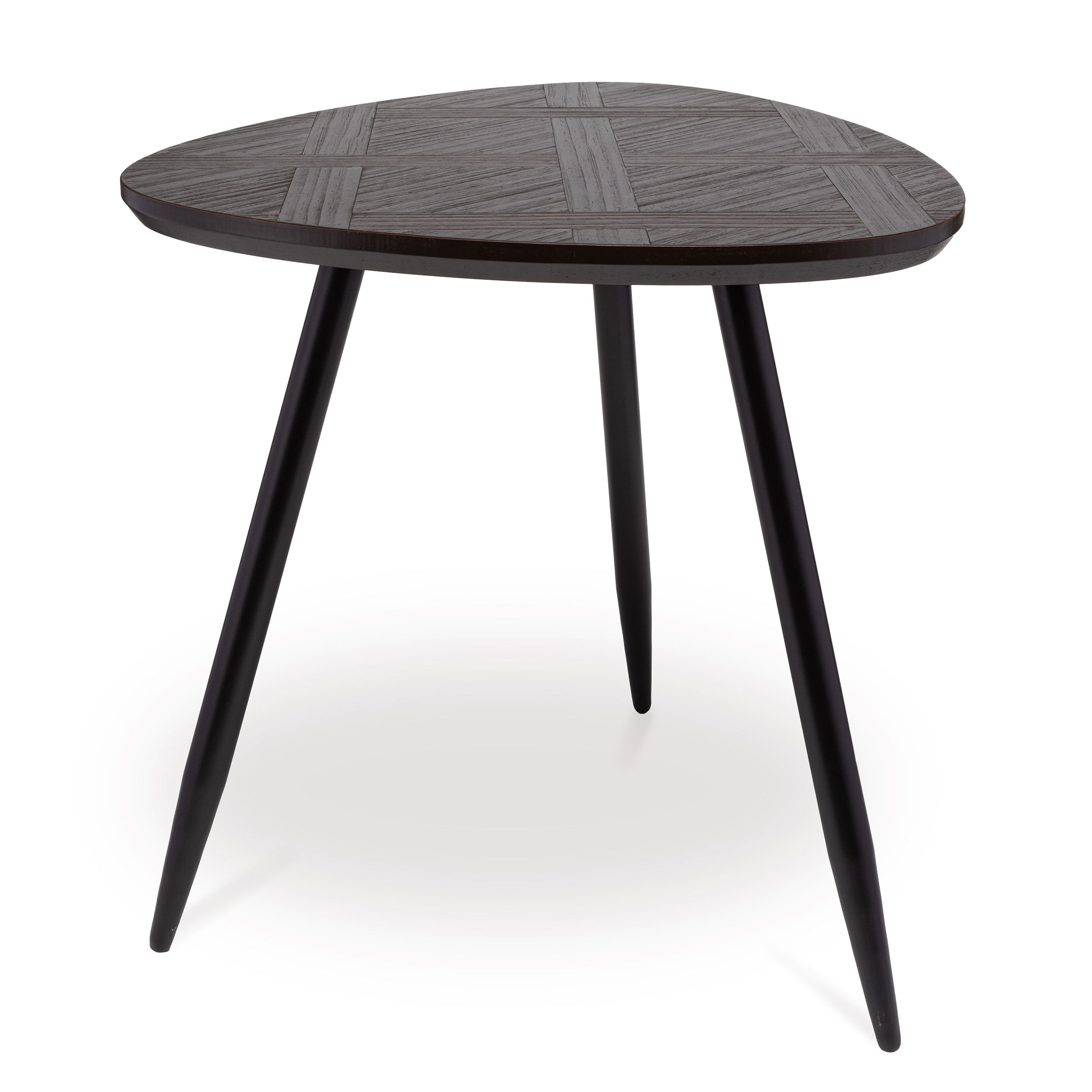 Tavolino Alto, Trigono - Legno, 50x50x51