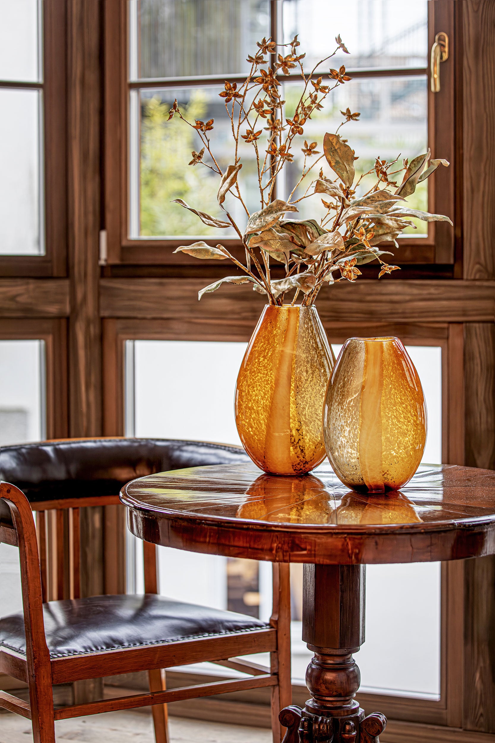 Vaso, Sullatela - Vetro, 17,5×11,5×26 cm