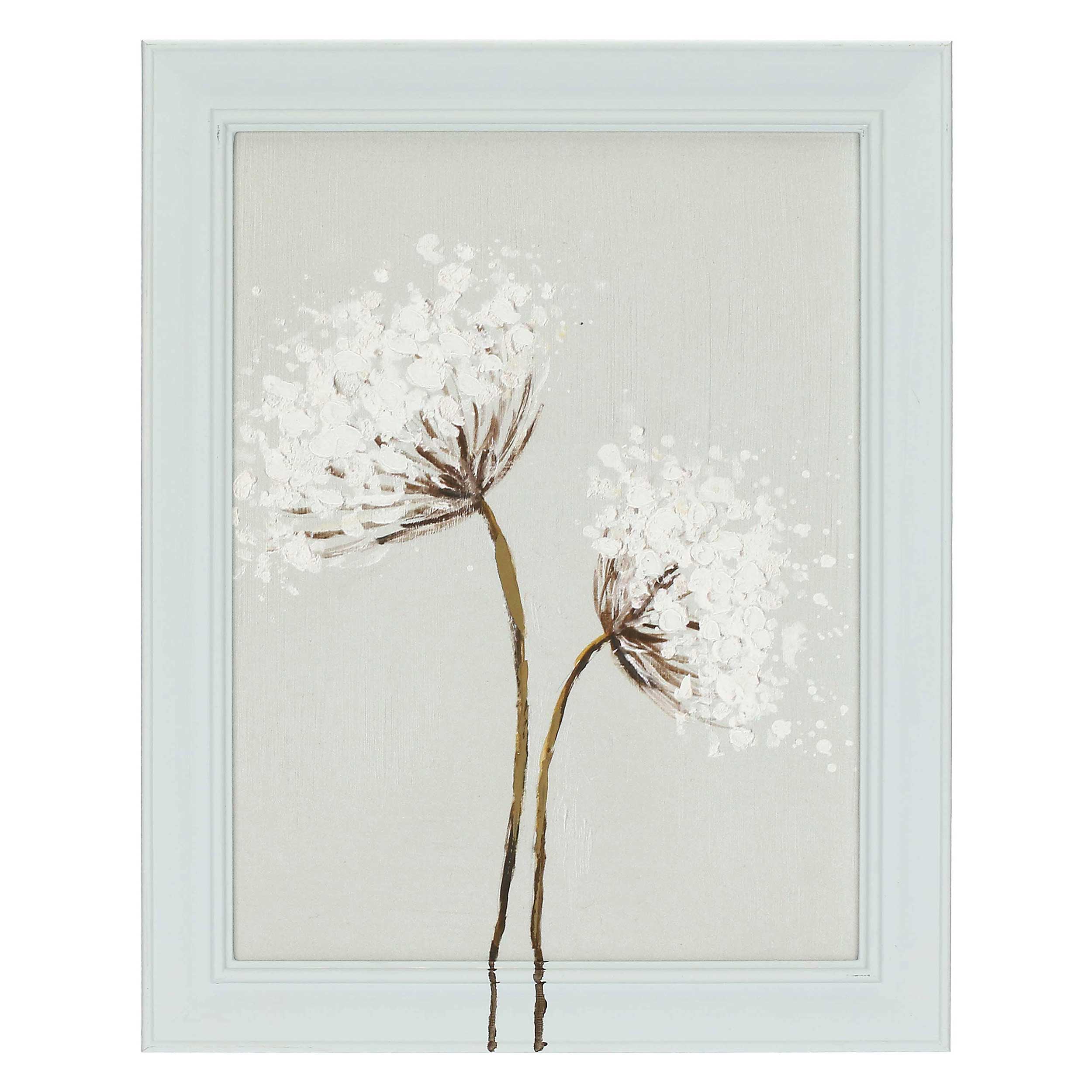 Tuttuno Quadro Azzurro - Legno,40x50x2.3 cm