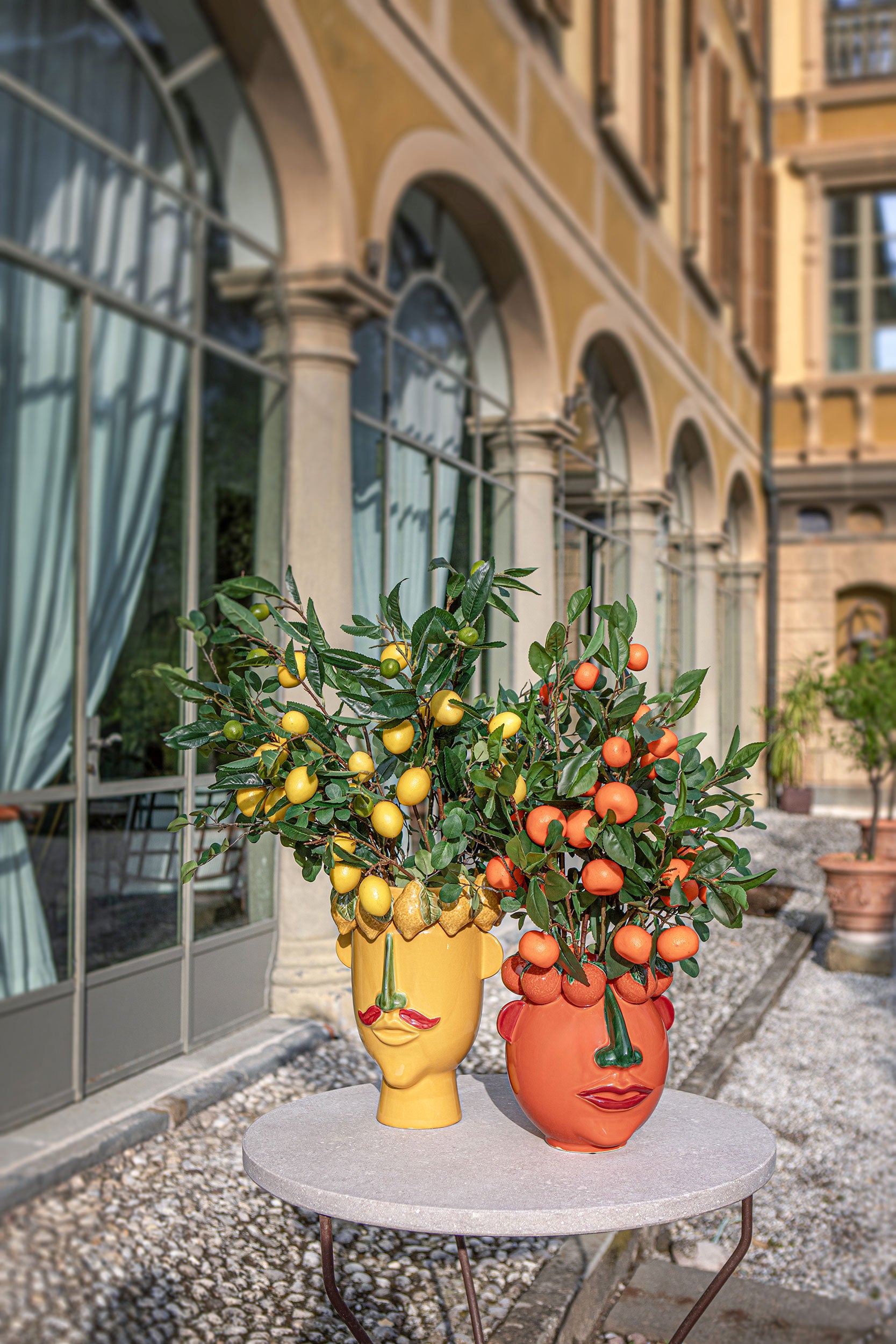 Arciboldo Limoni - Porcellana,26,2x26,2x37 cm