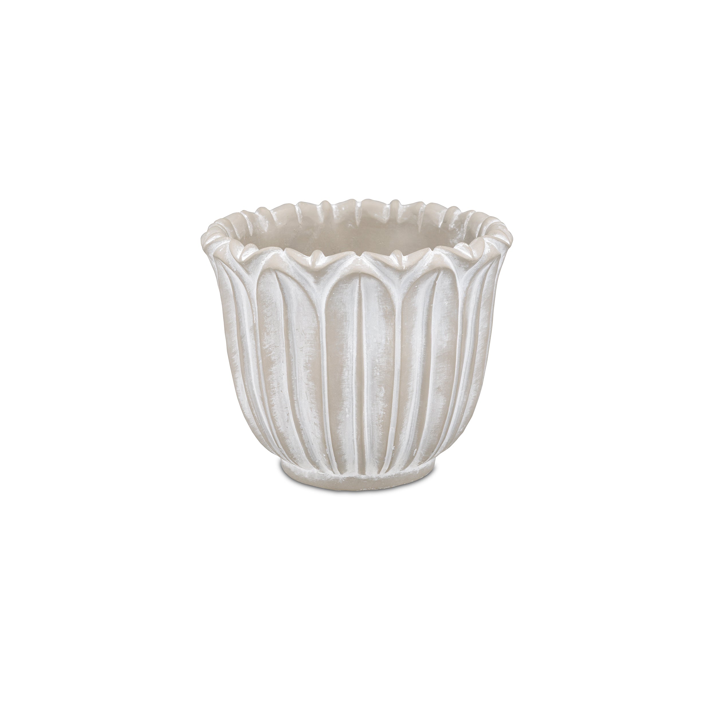 Set da 2 - Campanula Cachepot M - Cemento,20x20x16.5 cm