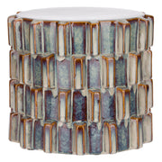 Agio Tavolino Basso Ingranaggi - Stoneware,35x35x31 cm