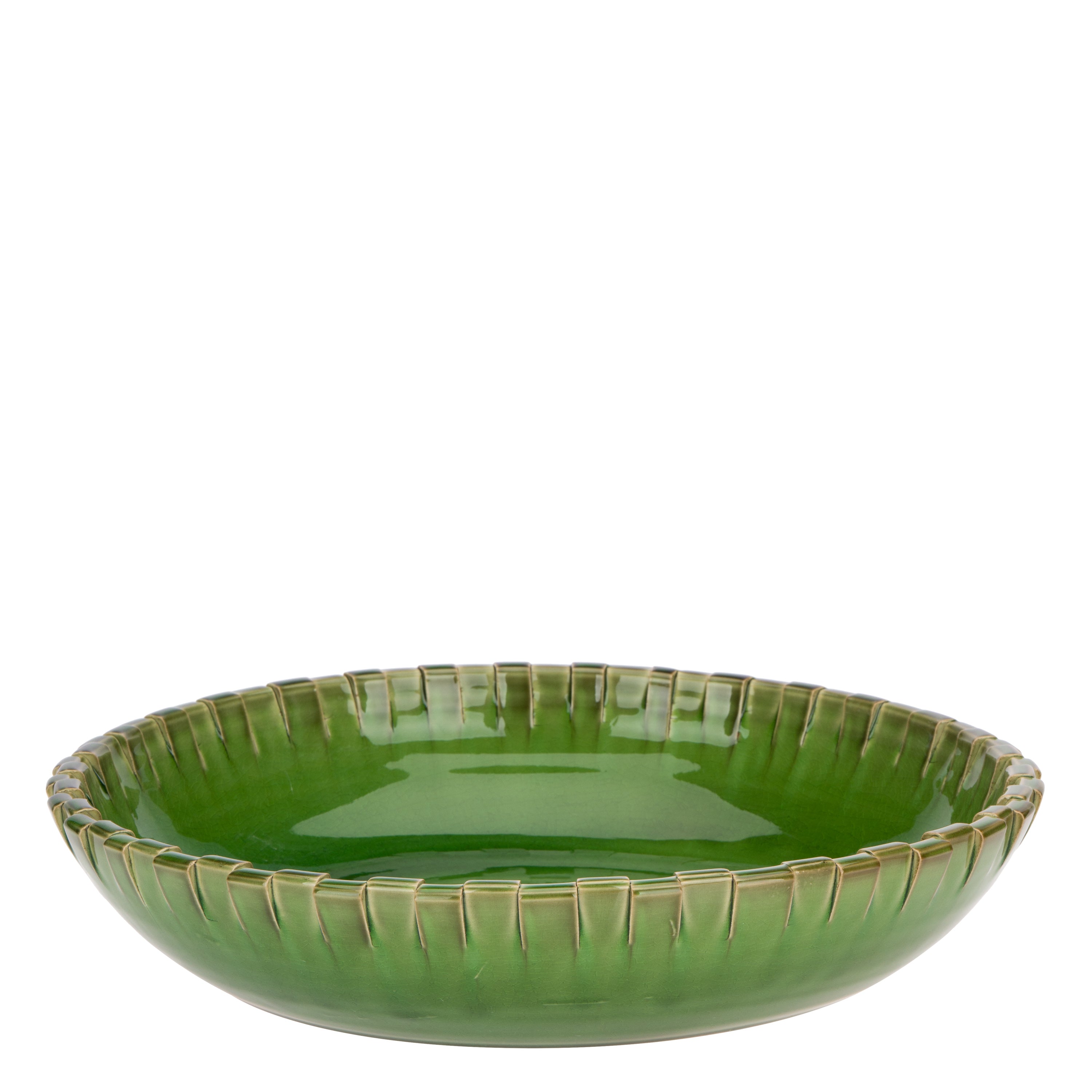 Sfrangiato Centrotav L Verde - Terracotta,40x40x7.5 cm