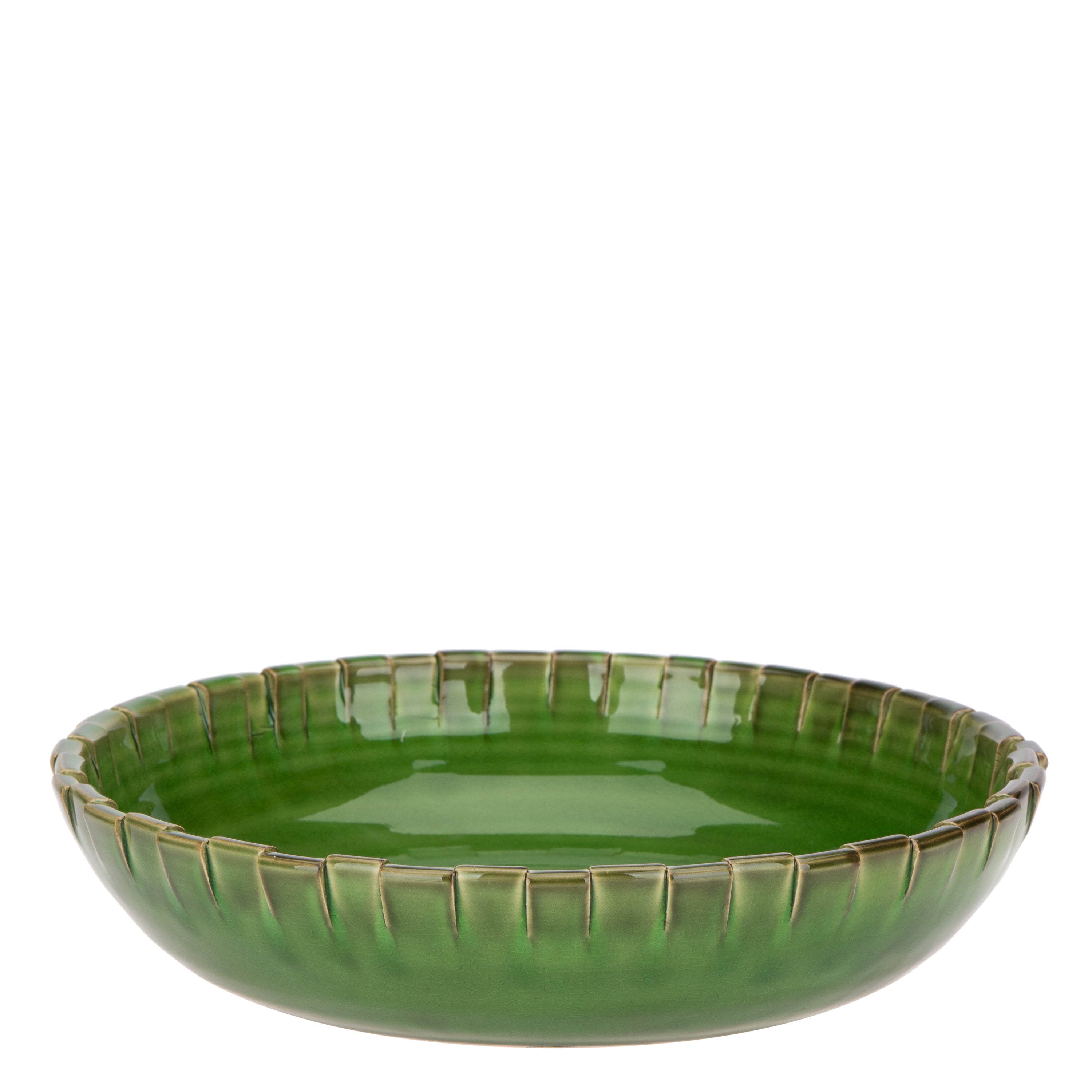 Sfrangiato Centrotav M Verde - Terracotta,31x31x6.5 cm