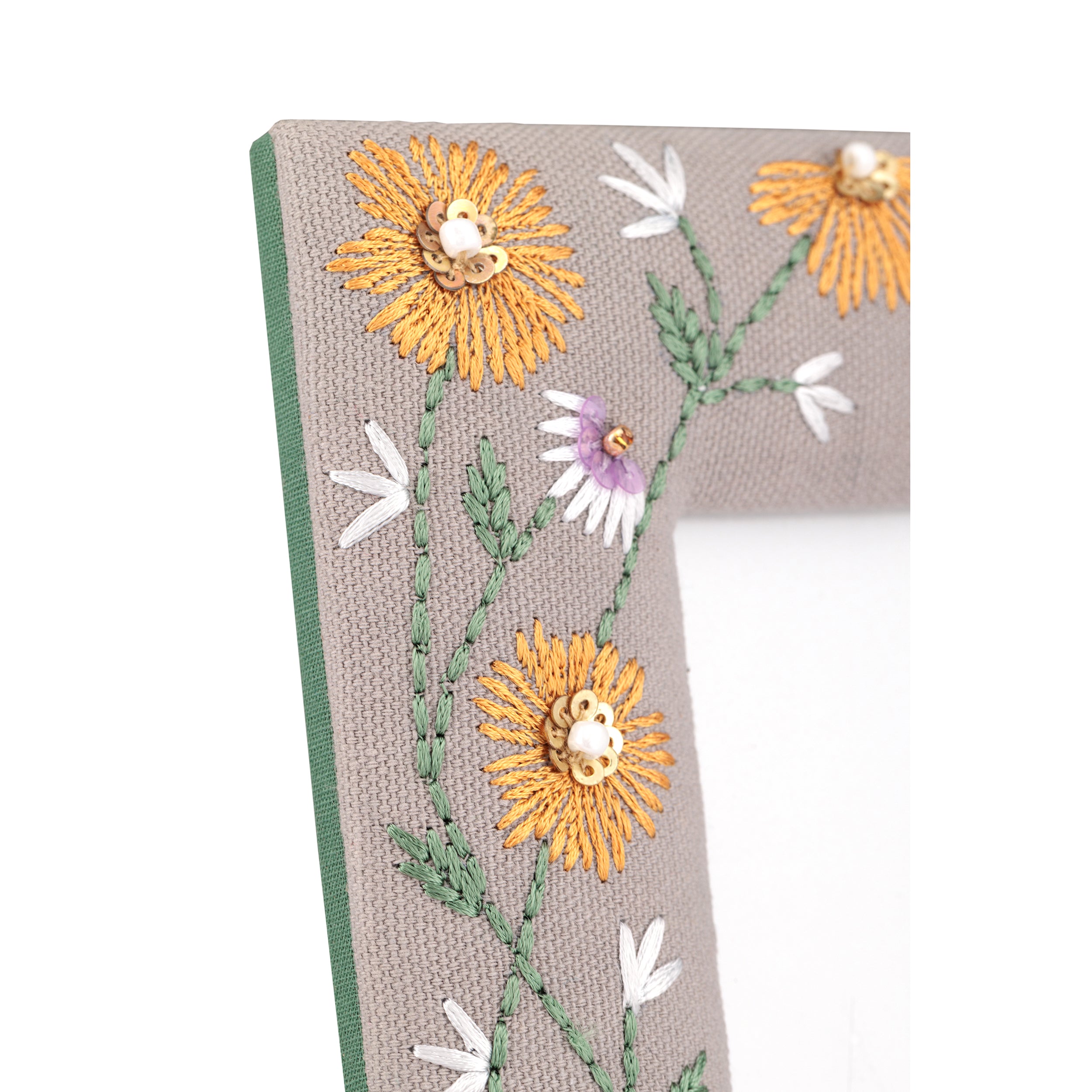 Set da 2 - Amoricamo Portafoto Grigio 13X18 - Tessuto,13x18x2 cm