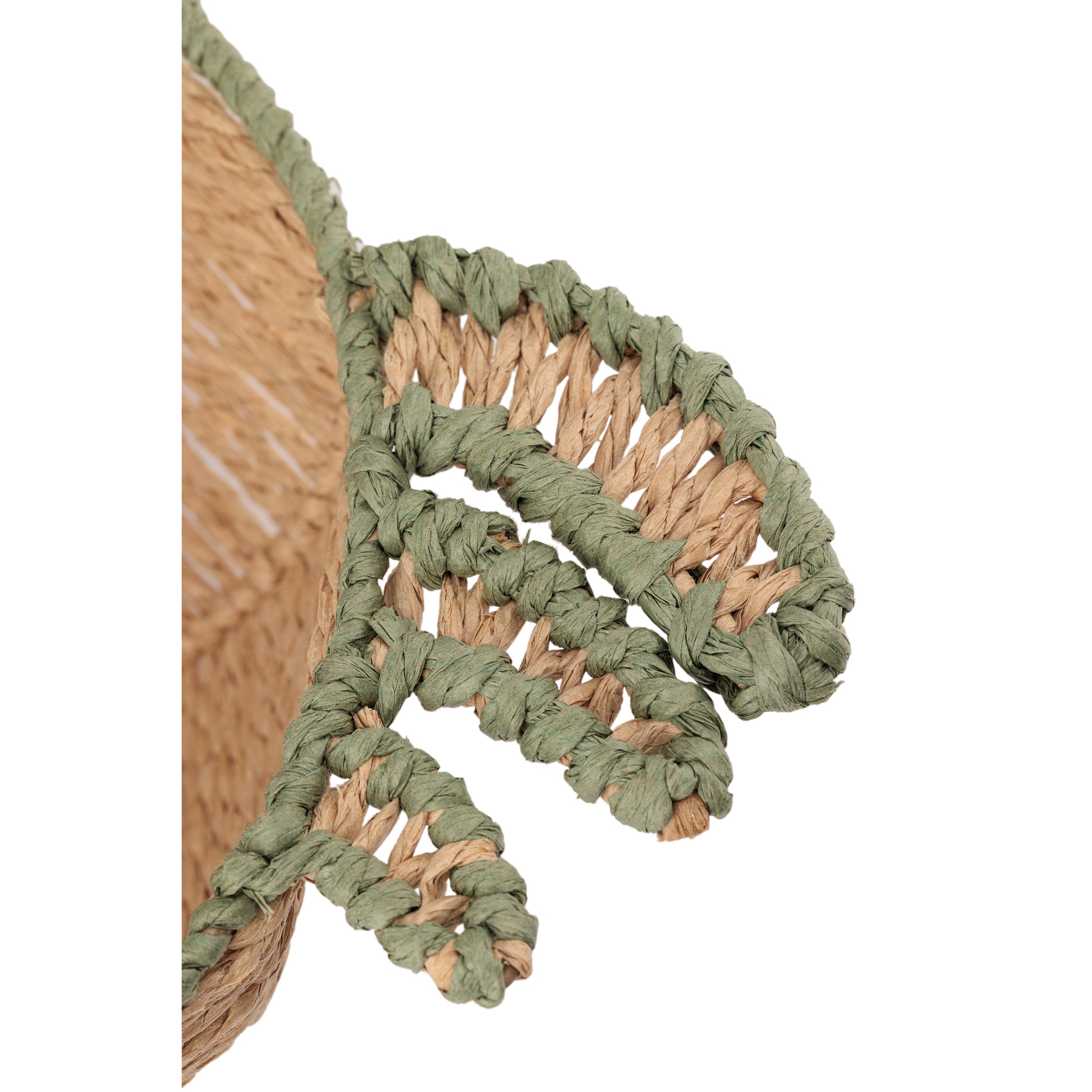 Incarta Cesto Granchio - Ferro e Carta,L33xØ34xh10 cm