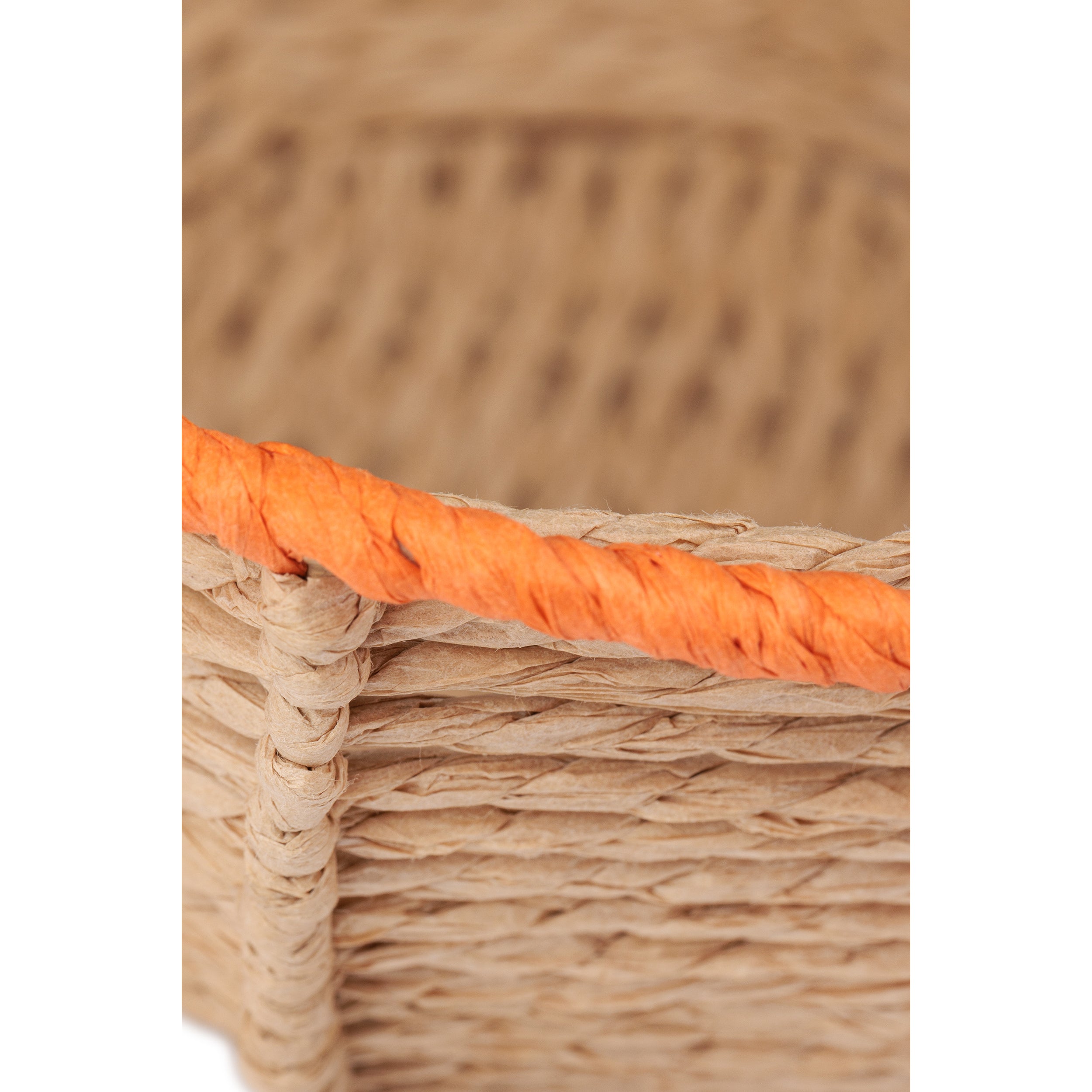 Incarta Cesto Tartaruga - Ferro e Carta,L35xØ36xh10 cm