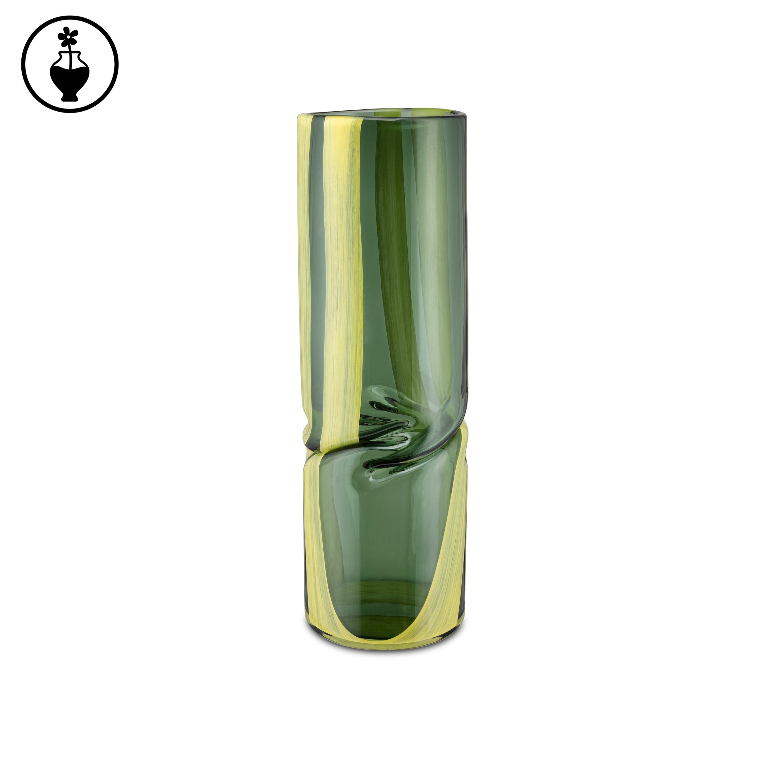 Aurelia Vaso Alto  - Vetro,12x12x37.5 cm