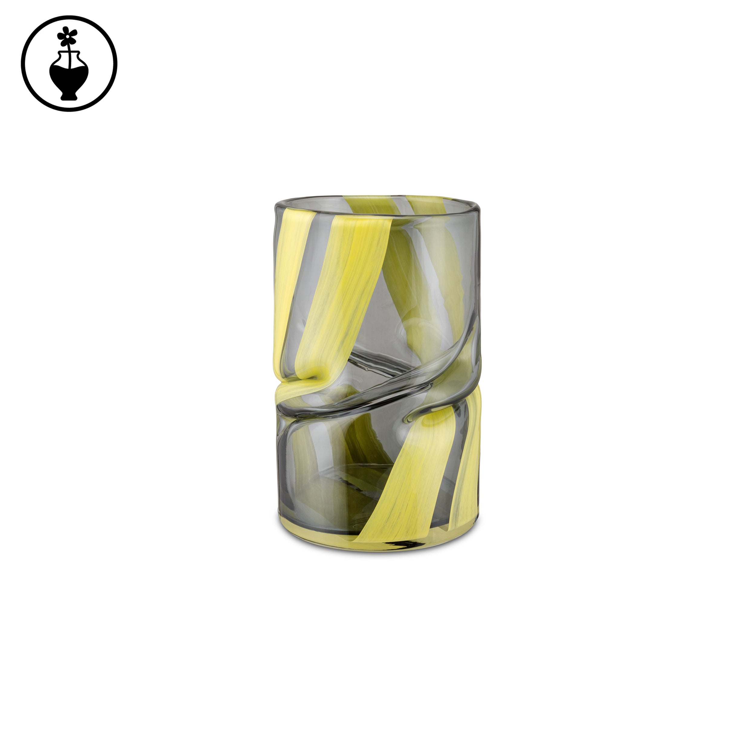 Aurelia Vaso Basso - Vetro,15x15x23.5 cm