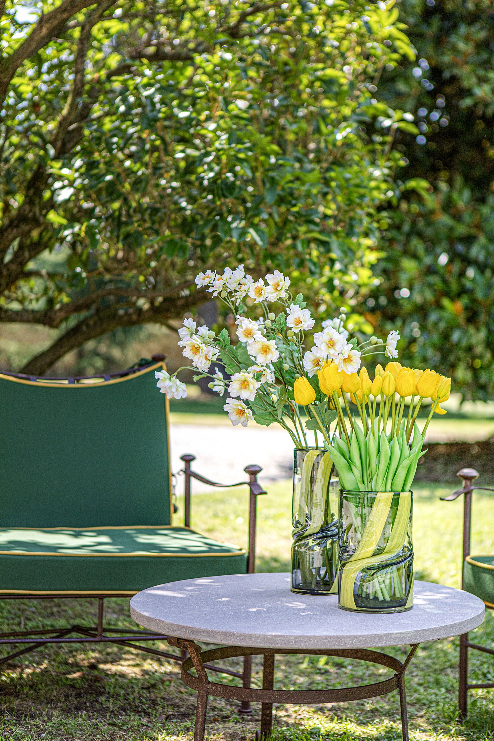 Aurelia Vaso Medio  - Vetro,12x12x24 cm