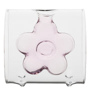 Set da 3 - Infiore Cilindro Rosa - Borosilicato,10X10X10.5 cm