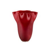 Tempo Vaso Rosso L - Vetro,23x23x30 cm