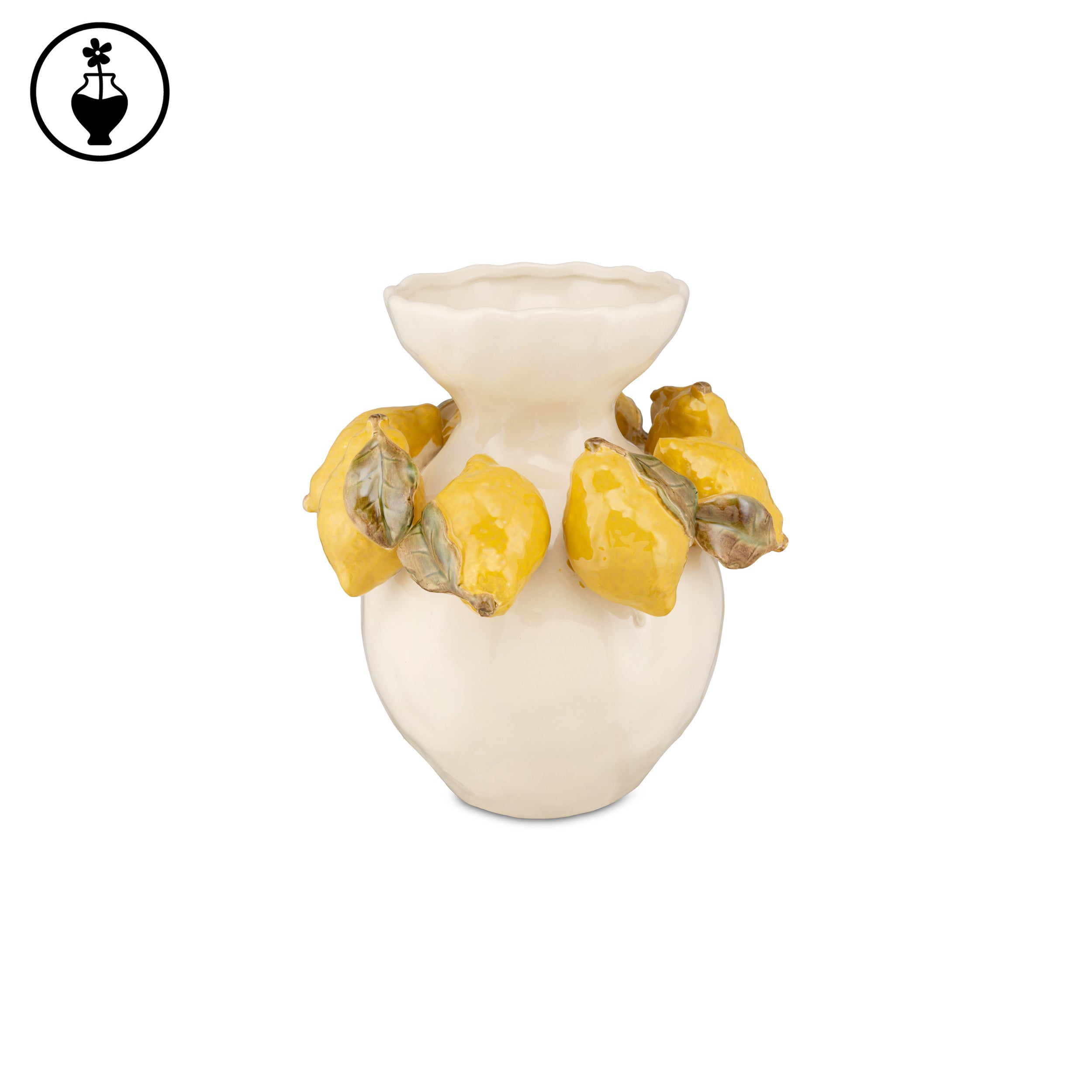 Vedetta Limoni Vaso  - Porcellana,Ø21x25,5 cm