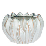 Brassica Cachepot L Azzurro - Stoneware,Ø26x16 cm