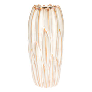 Brassica Vaso Crema - Stoneware,Ø18xh56 cm