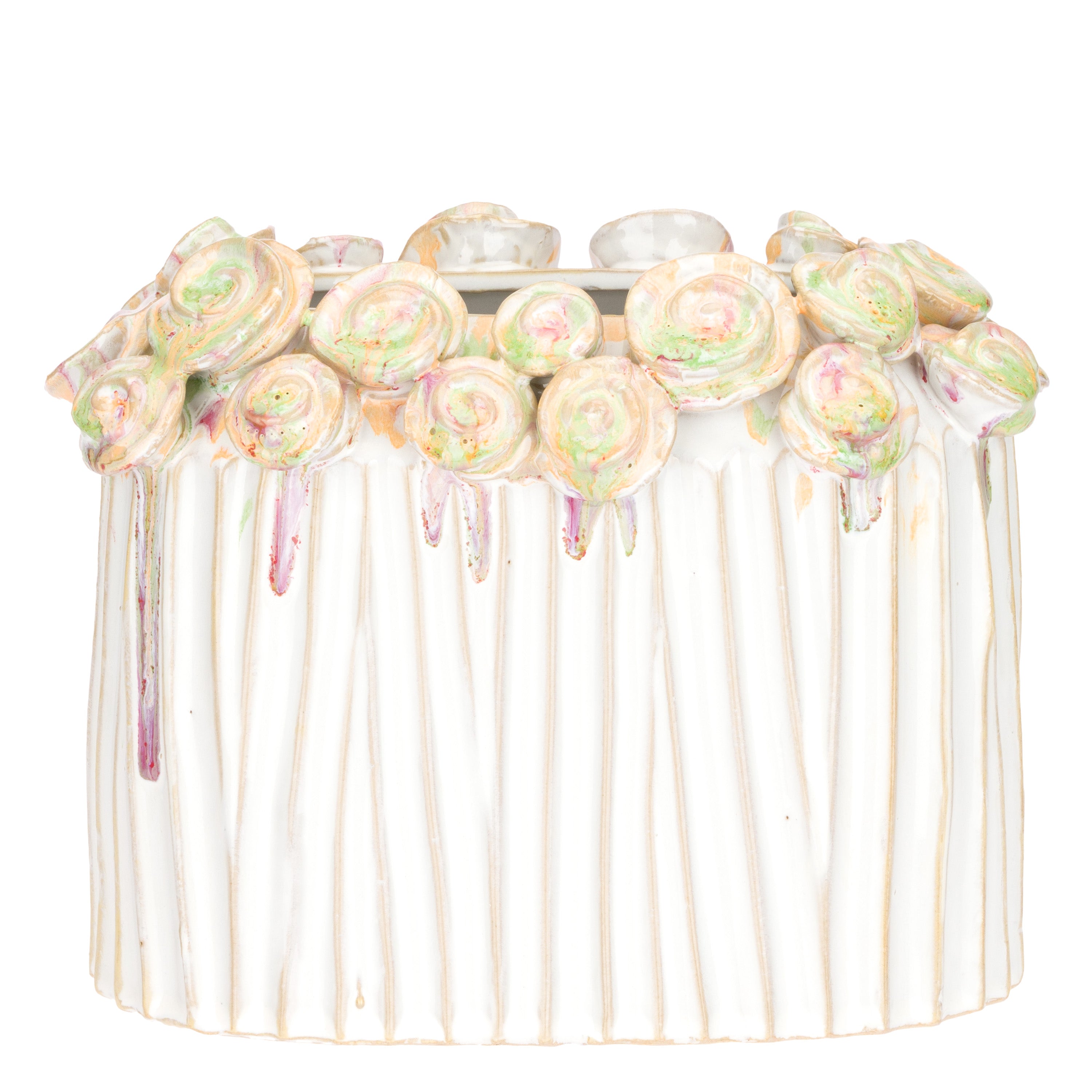 Fiorisufiori Vaso S - Stoneware,22.5x14.5x17 cm