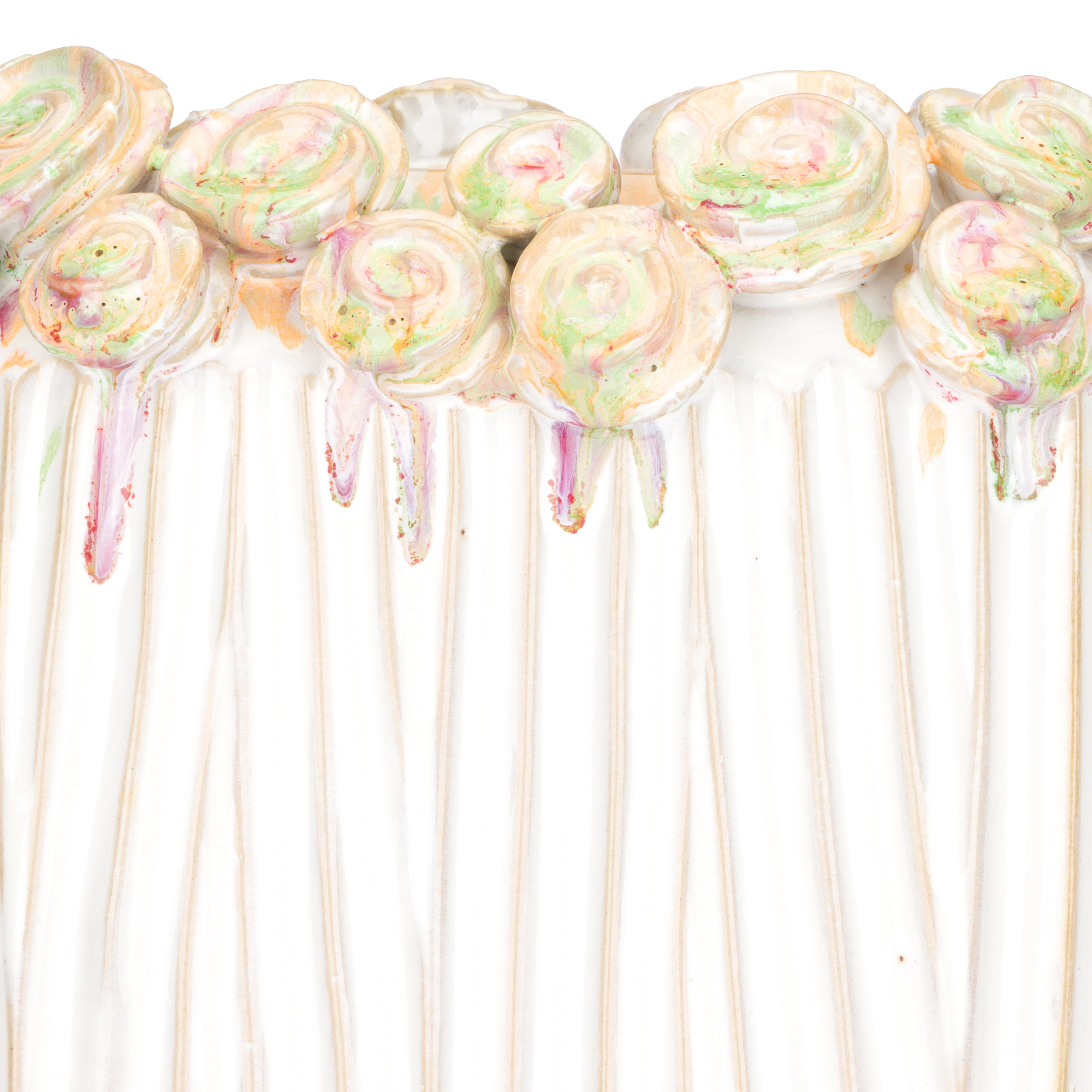 Fiorisufiori Vaso S - Stoneware,22.5x14.5x17 cm