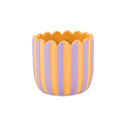 Set da 2 - Moira Cachepot M Viola - Cemento,14x14x13.5  cm