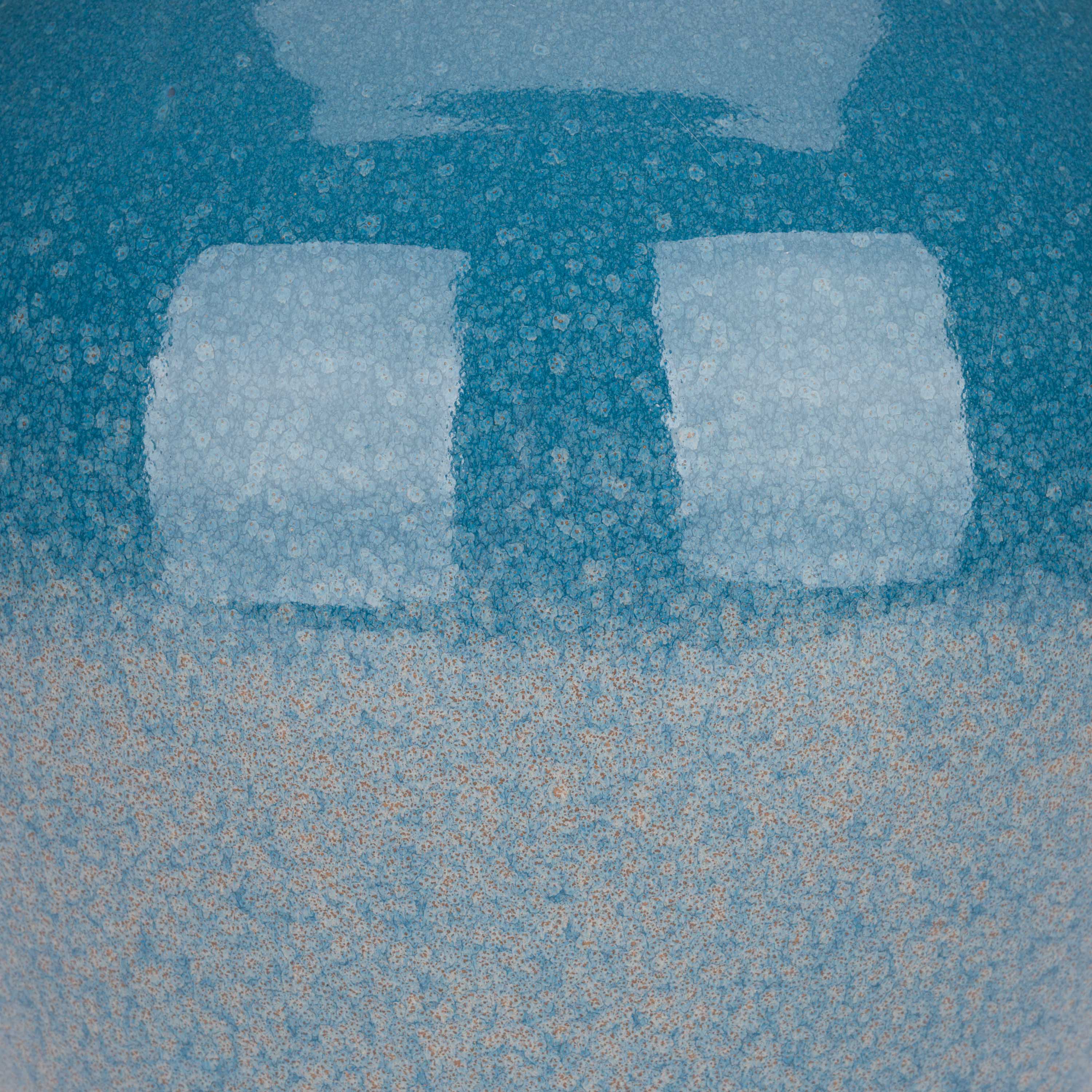 Sfrangiato Vaso L Blu - Terracotta,31x31x35 cm