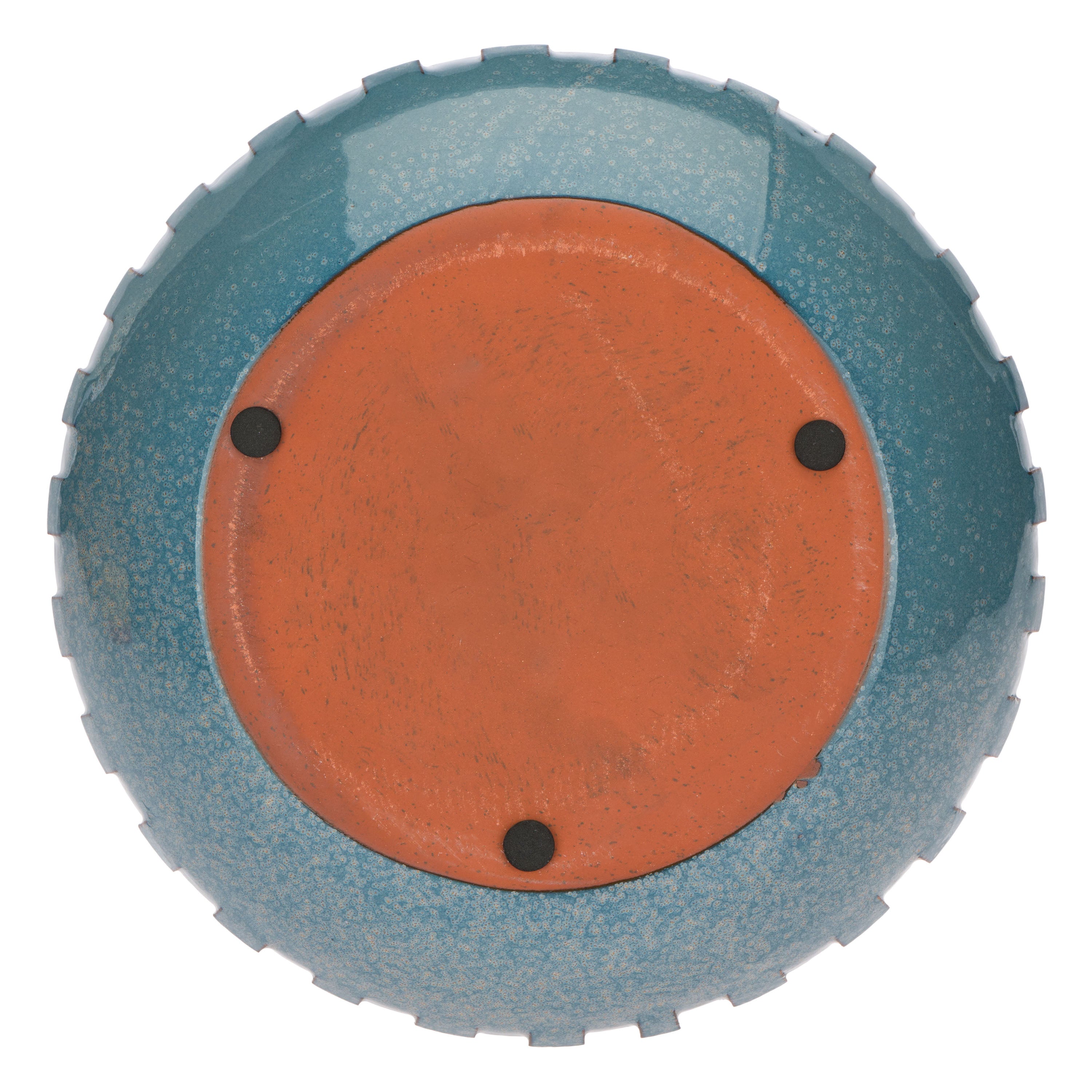 Sfrangiato Centrotav M Blu - Terracotta,31x31x6.5 cm