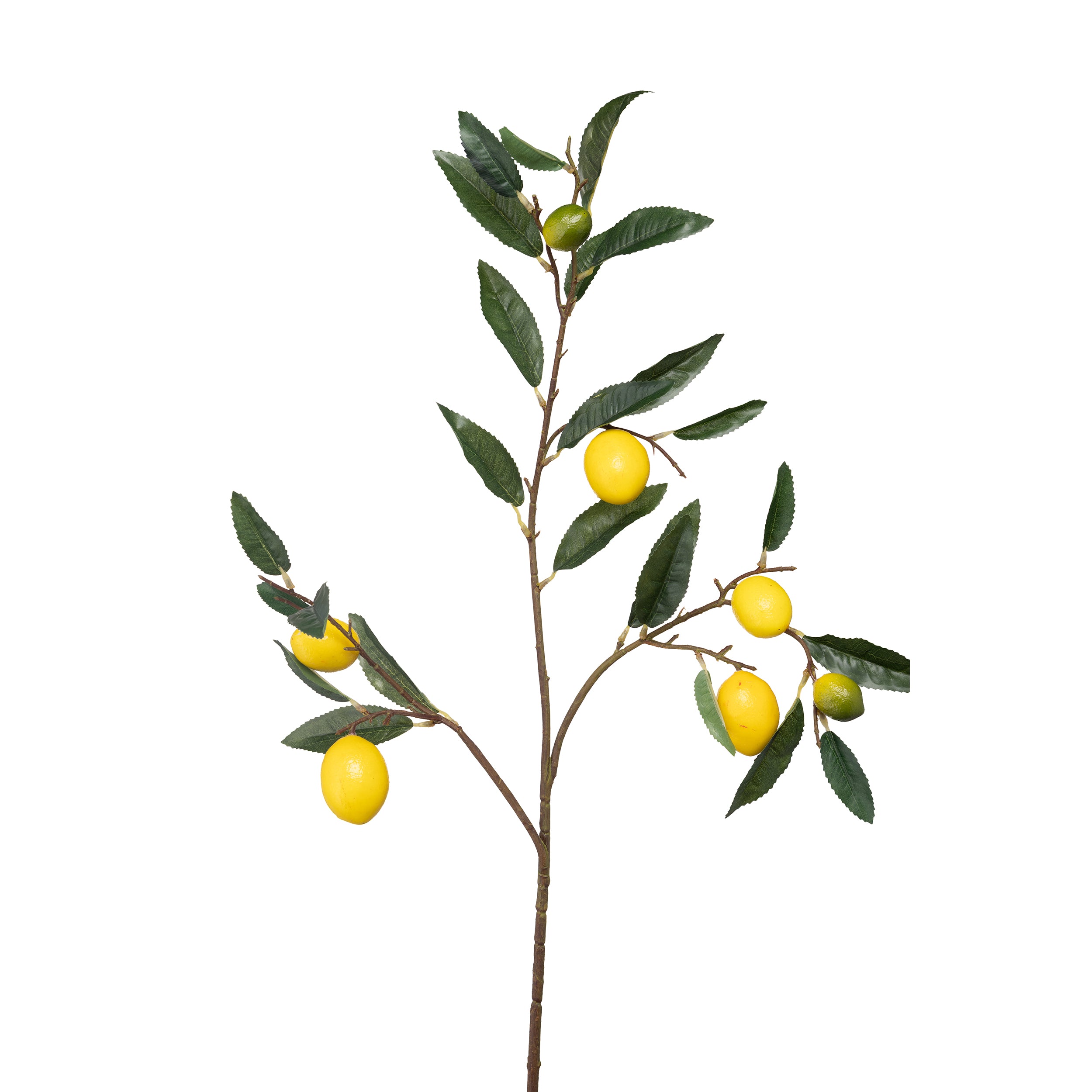 Set da 12 - Fiorile Ramo Limoni - Pvc,h86 cm