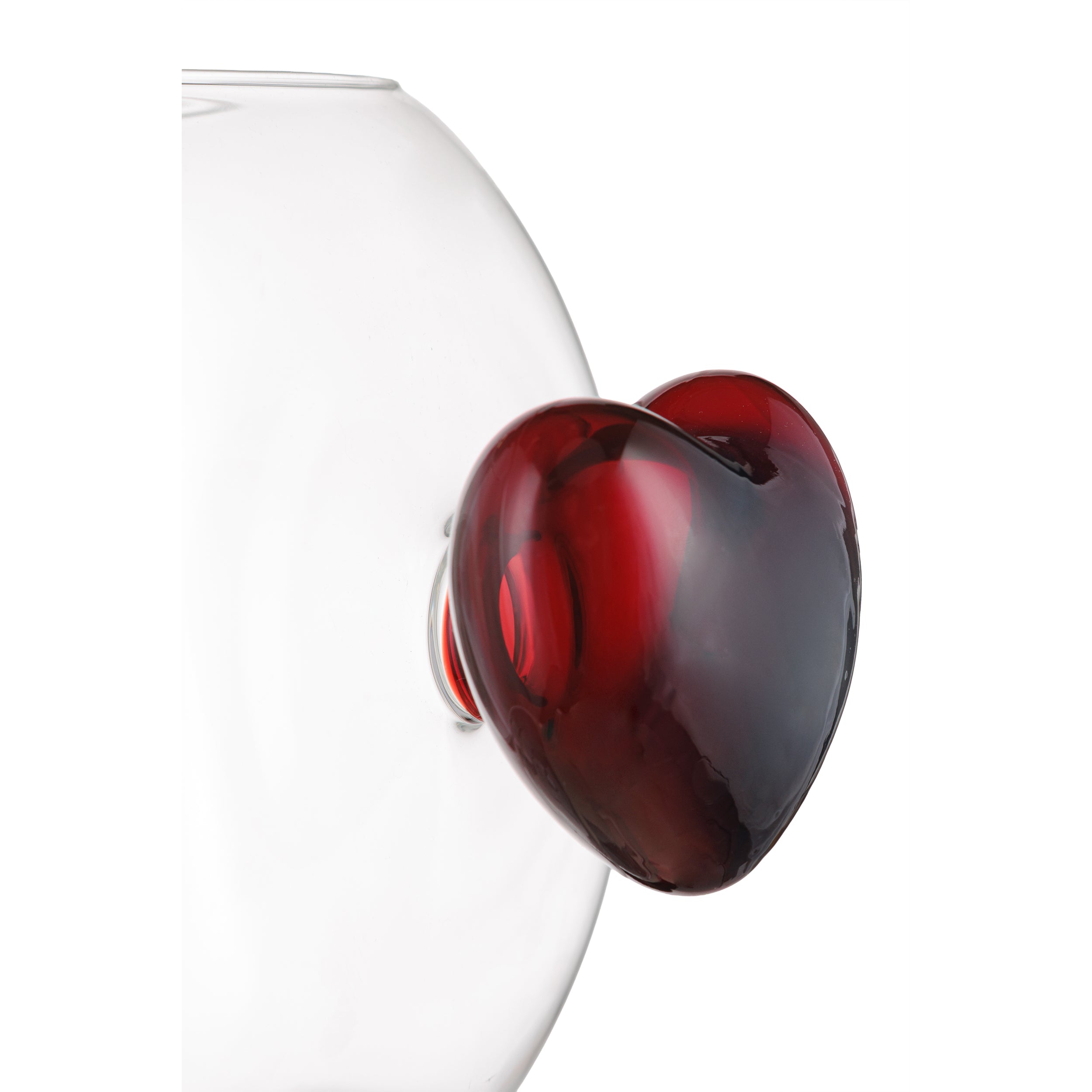 Battito Vaso M - Borosilicato,16x12.5x14 cm