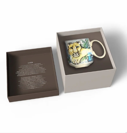 Raspini Eden Mug Camaleonte - Porcellana,400 ml